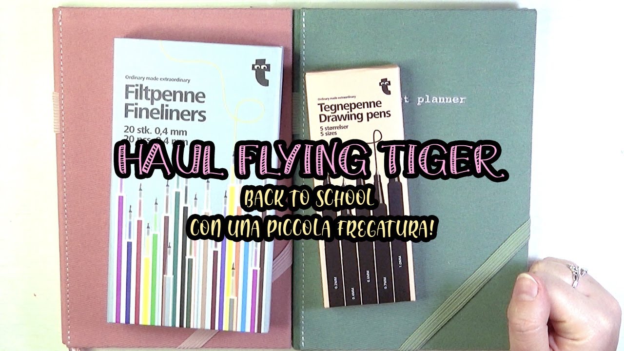 HAUL BACK TO SCHOOL CARTOPAZZO DA TIGER con fregatura | Flying Tiger Settembre 2022