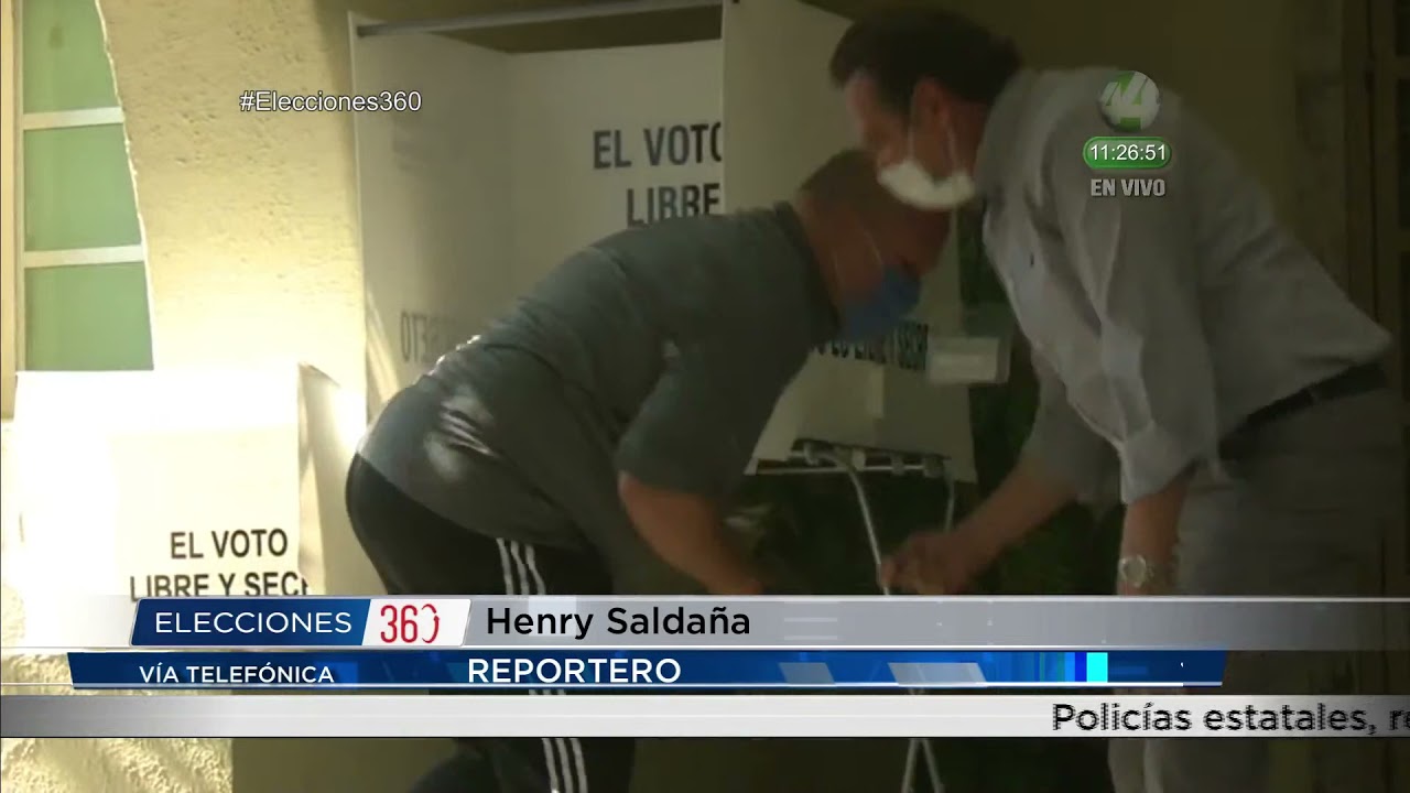 Emite su Voto el Gobernador Enrique Alfaro Ram&iacute;rez