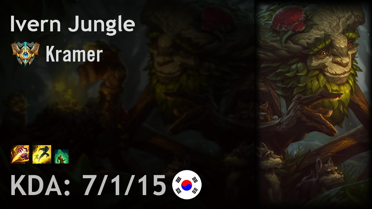 Ivern Jungle vs Graves - Kramer - KR Challenger Patch 6.20