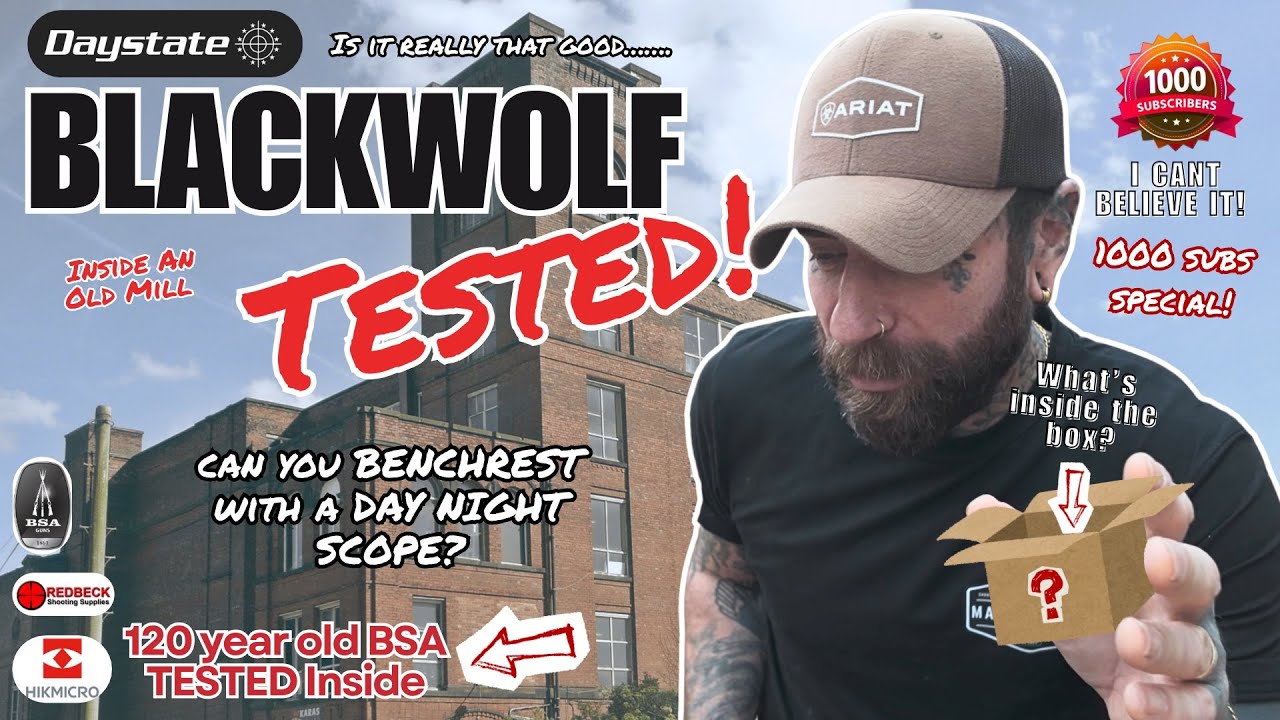 Можно ли заниматься бенчрестом с прицелом день/ночь? Тест Daystate Blackwolf + HIKMICRO. + 120-ле...