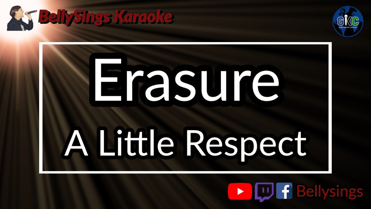 Erasure - A little Respect (Karaoke)