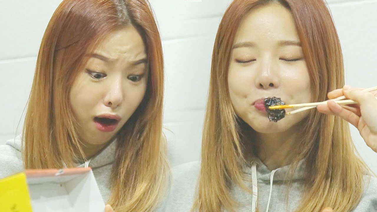 솔지, 검은 닭강정 먹고 충격 @백종원의 3대천왕 36회 20160507