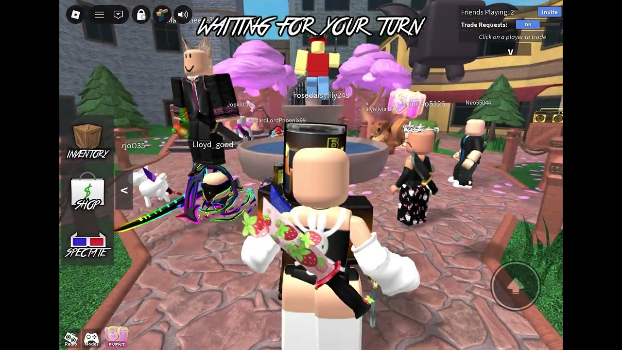MM2 with my friends