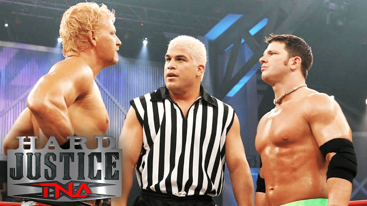 AJ Styles ENDS Jeff Jarrett's World Title Reign (FULL MATCH) | Hard Justice 2005