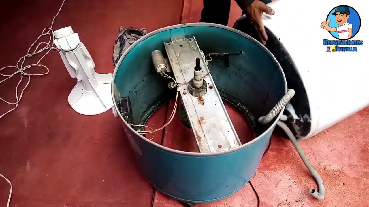 lavadora redonda gotea cambio de empaques