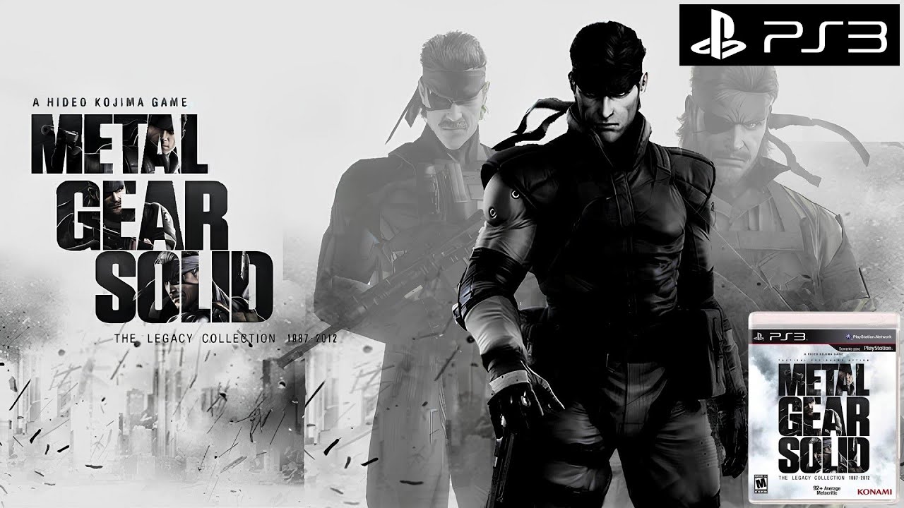 MGS 4 - METAL GEAR SOLID The Legacy Collection (PS3)