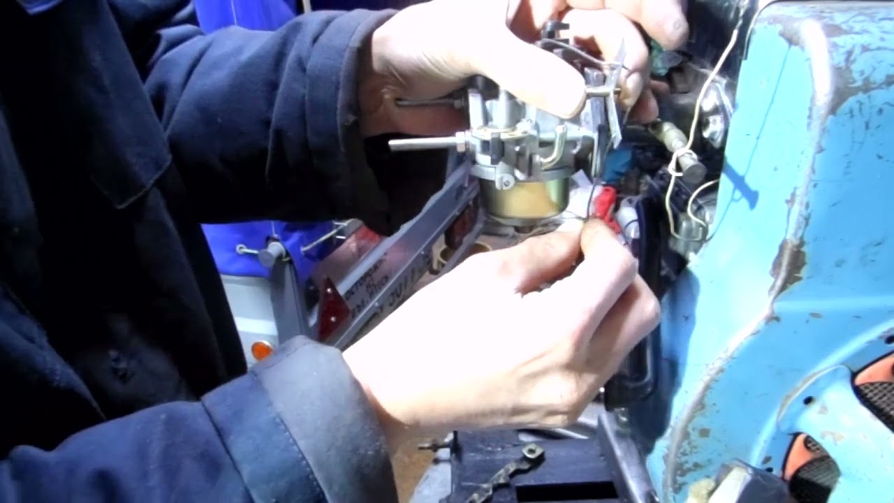 Регулятор оборотов мотора ДМ1 с китайским карбюратором