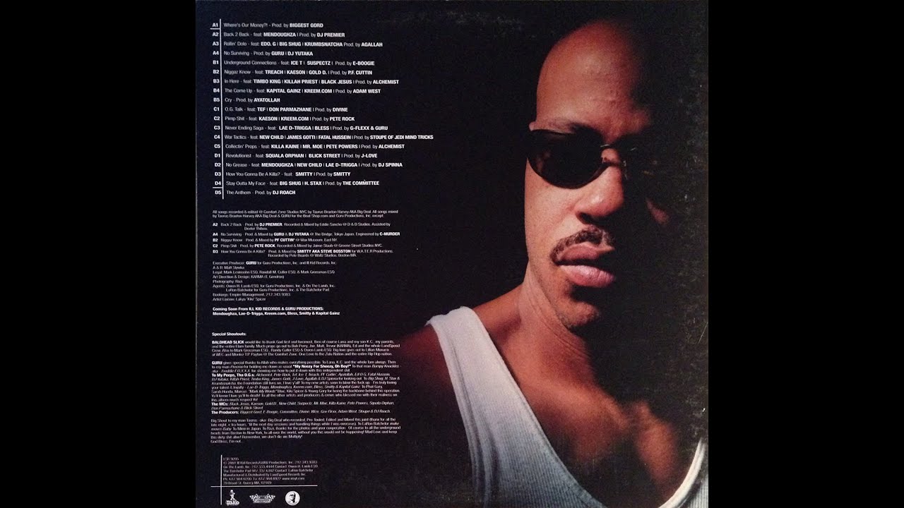 Guru Ft. Ice T - Underground Connections