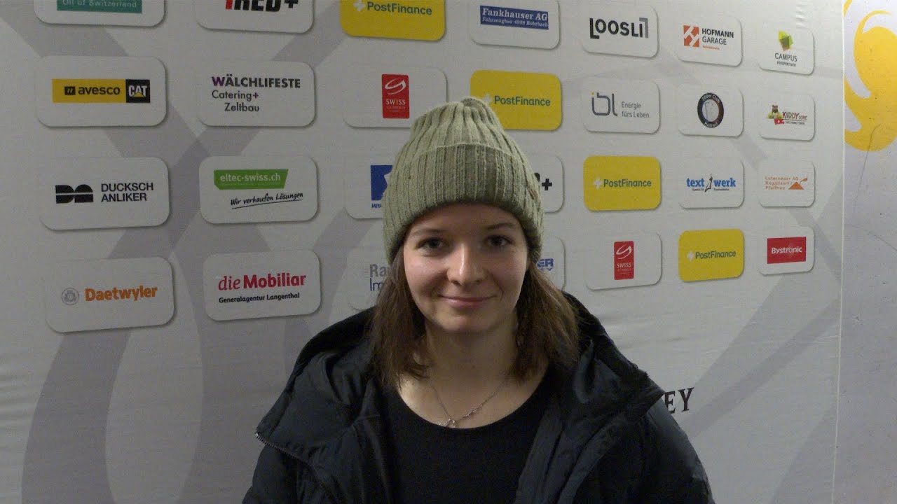 Anja Luternauer (SC Langenthal Damen) nach der Overtime-Niederlage gegen Davos, 20260124