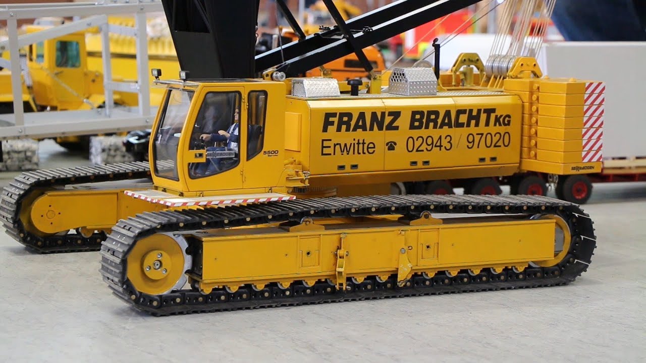 RC Gittermast Raupenkran - Buchholzer Modellbautreffen 2014