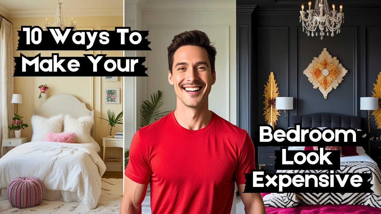 10 Ways To Make Your Bedroom Look Expensive!