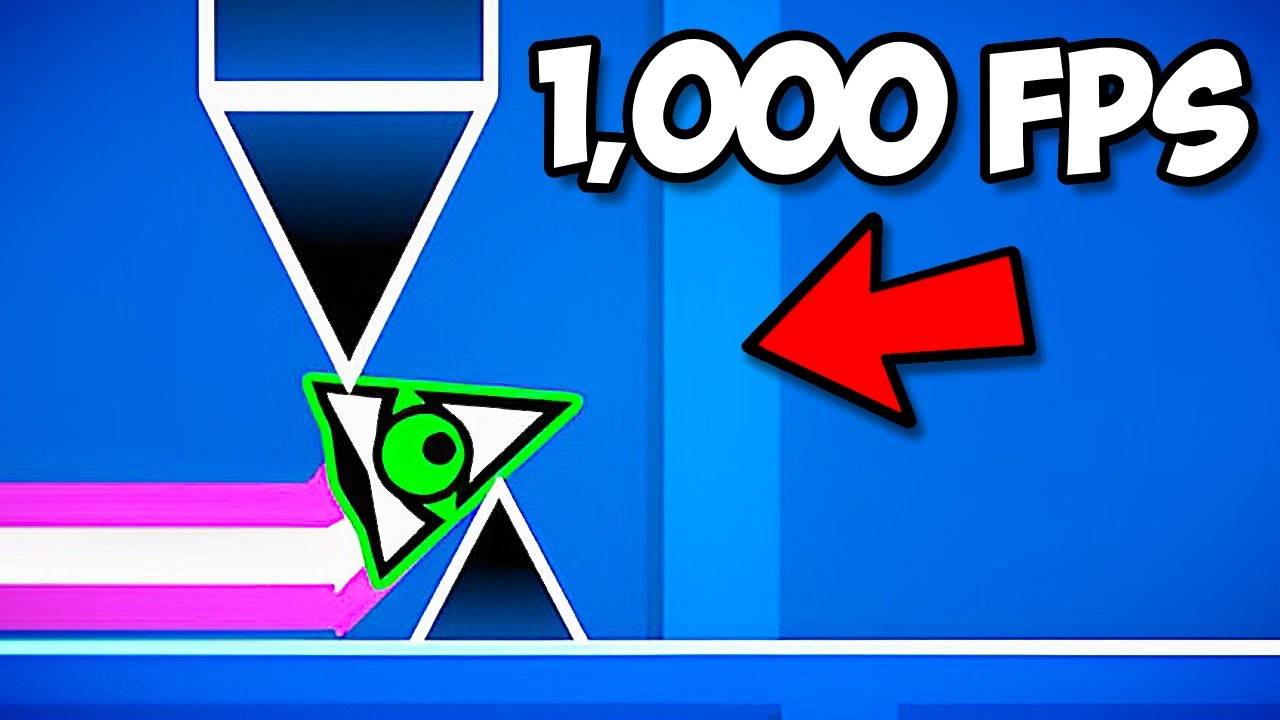 1 FPS vs 1000 FPS Challenge