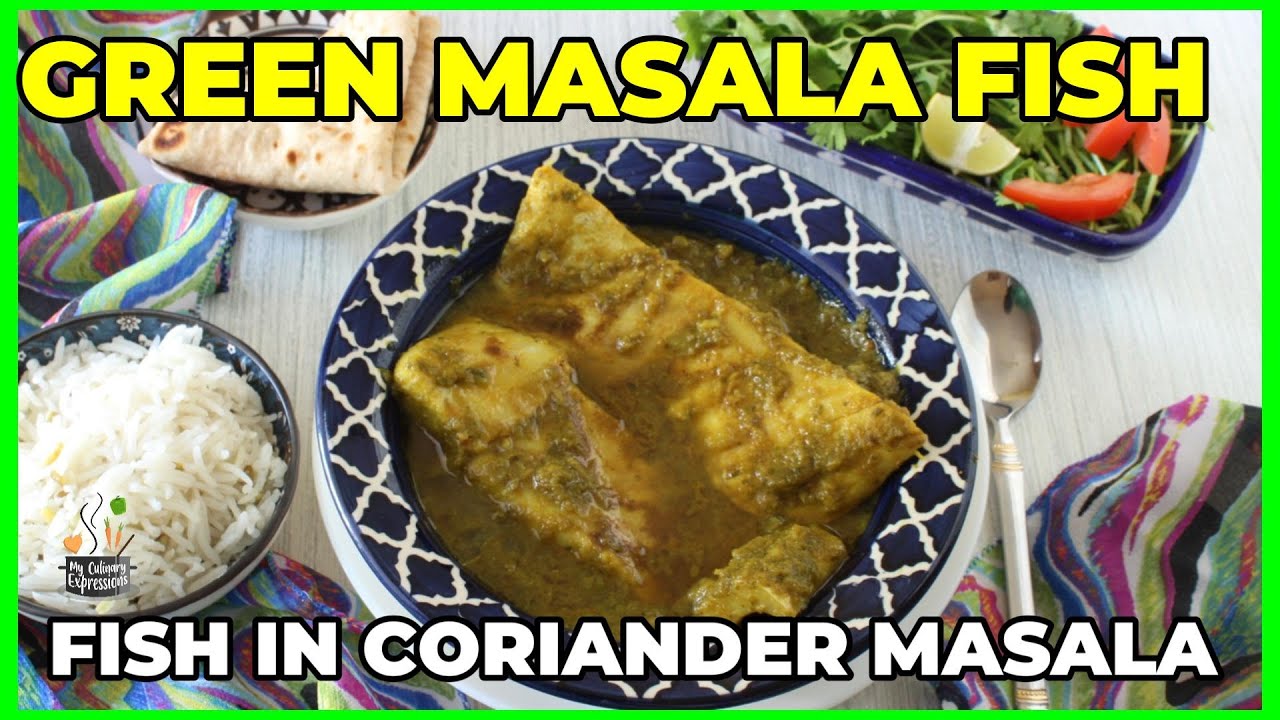 Coriander Masala fish in 30 minutes | Green Masala Fish- Sindhi Style