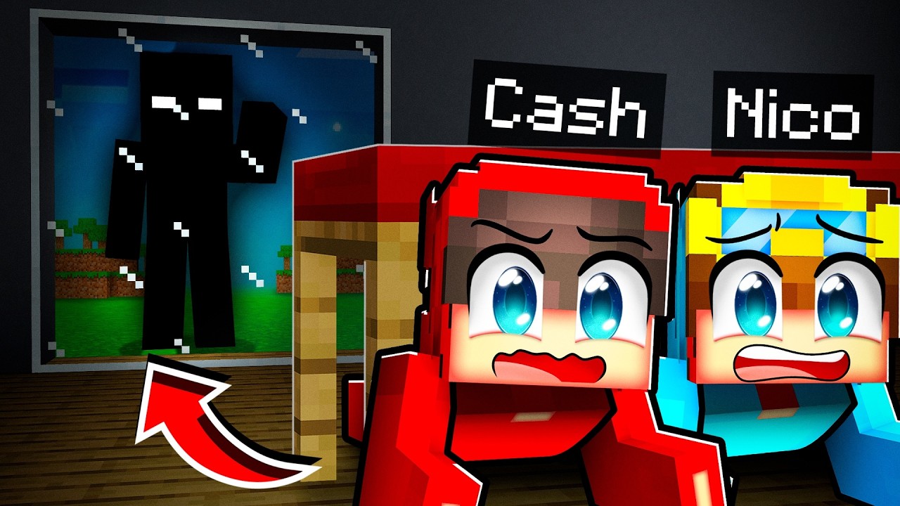 Cash & Nico Have a CRAZY STALKER in Minecraft!