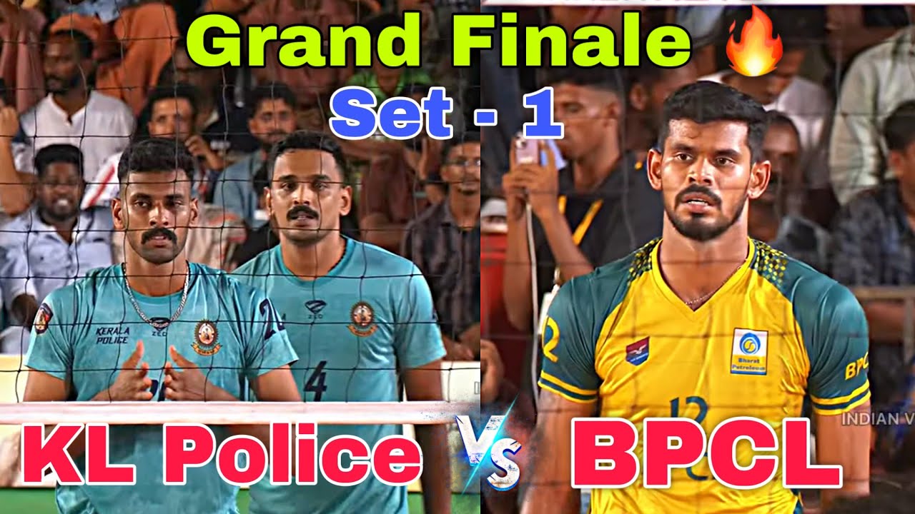 Grand Finale 🔥 BPCL Vs Kerala Police 👮‍♀️ Set - 1 | Nadukani All India Tournament