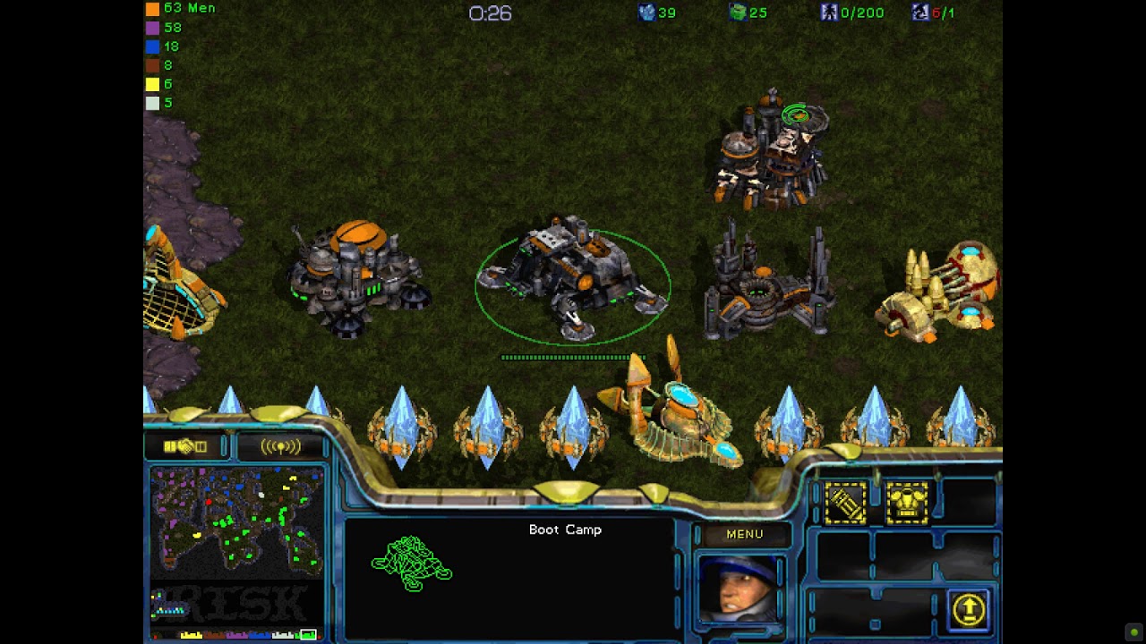 STARCRAFT RISK GAME 71 FAST TIME FOR NOOBS ( Pro]Police- )