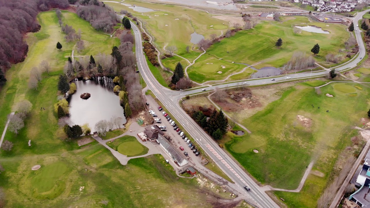 Torvean Golf Course Inverness 2019 4k ( dji mavic air )