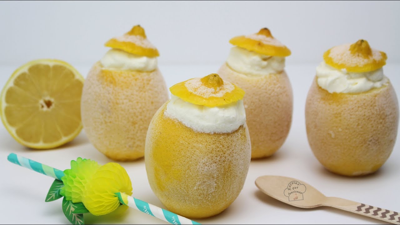 El más cremoso limón helado, fácil, rápido y con pocos ingredientes