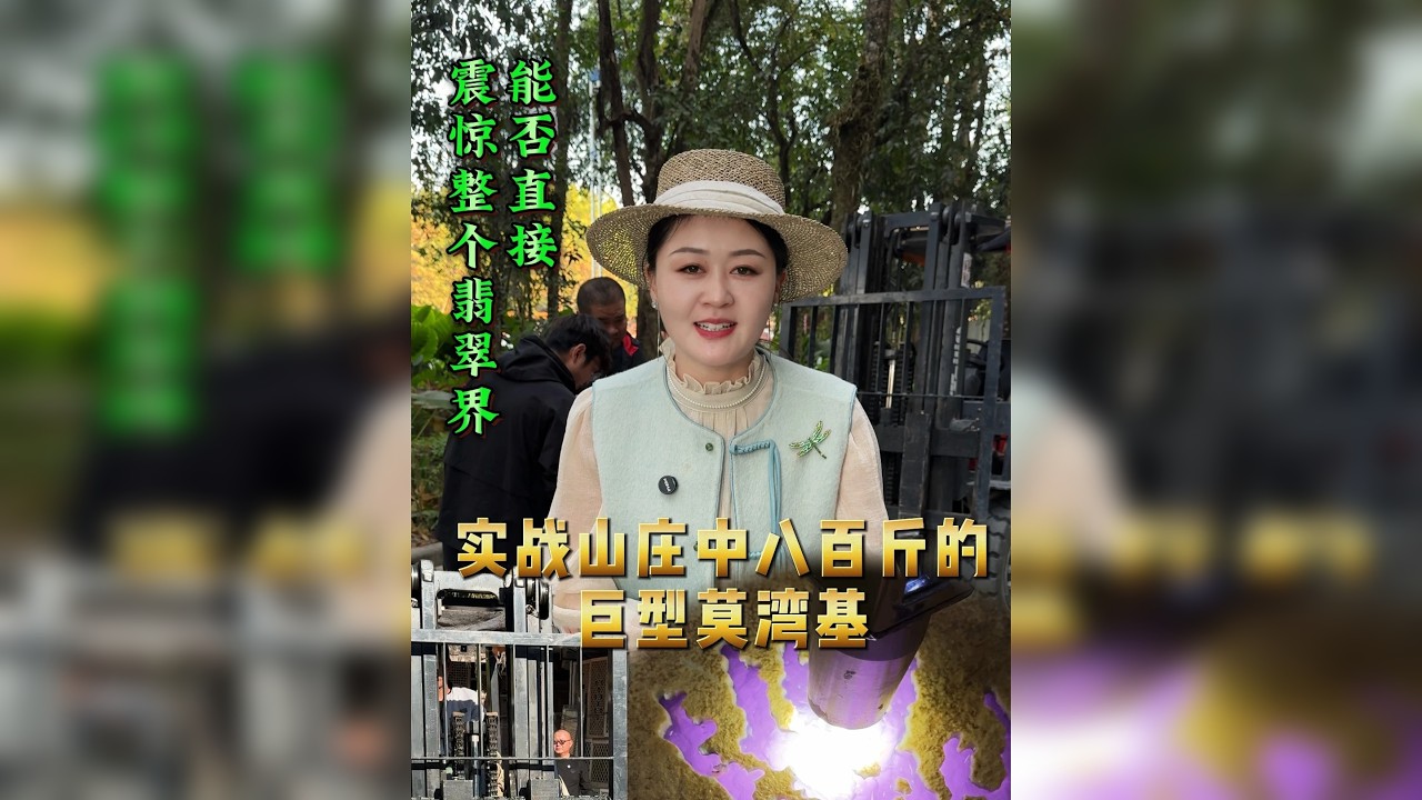 山庄偶遇的八百斤莫湾基，能否直接震惊翡翠界？