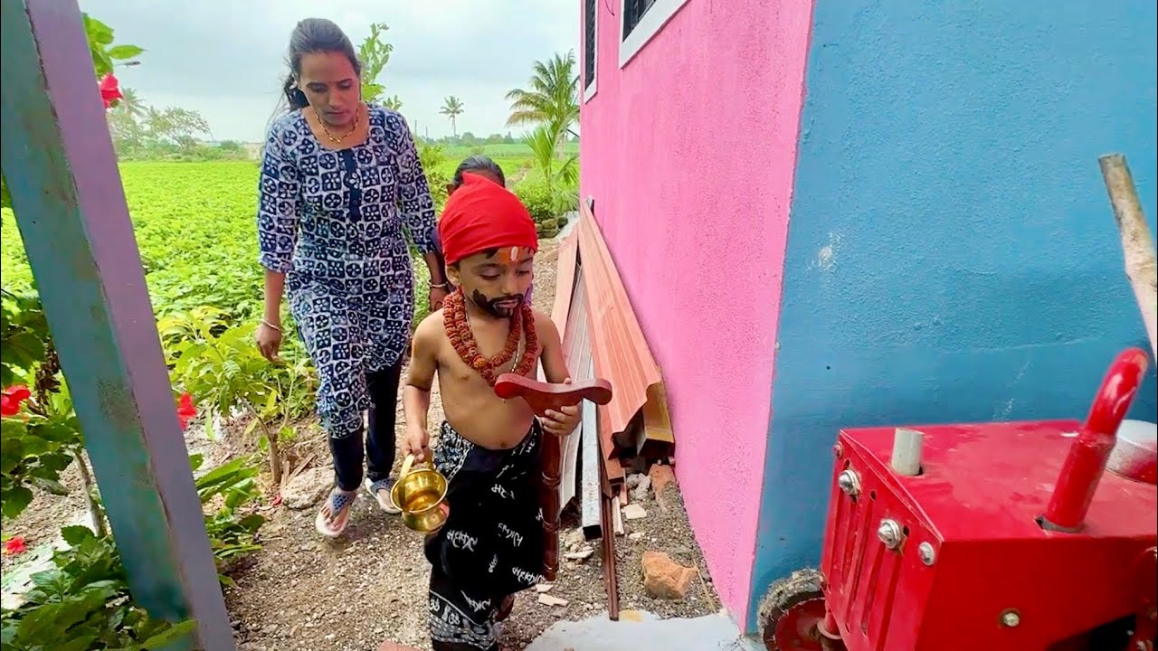 माऊली बाबाला पाहून खवीसाने धूम ठोकली 🫢