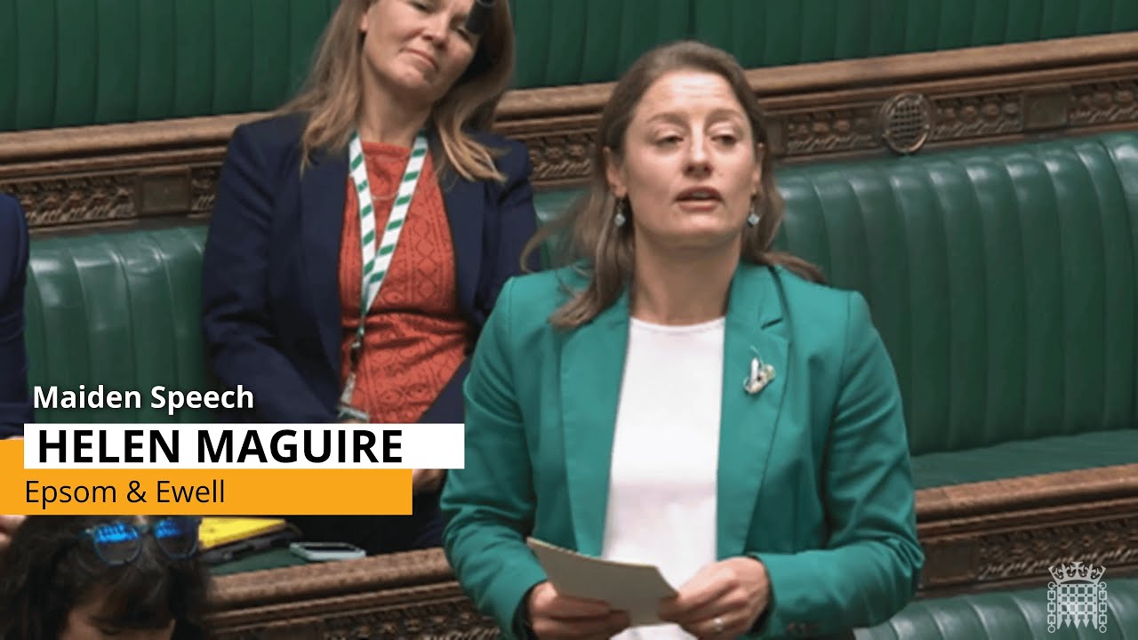 Helen Maguire - Maiden Speech