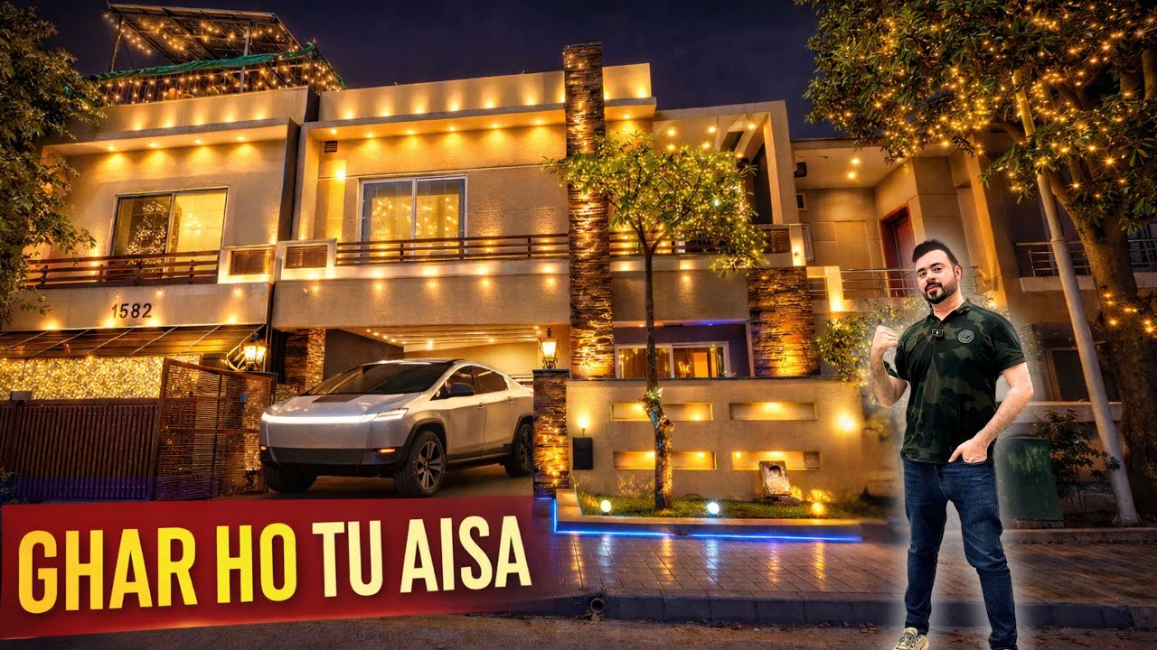 🔥 7 Marla Luxury Double Unit House on 80ft Boulevard | Safari Valley Bahria Town | Dream Home Tour