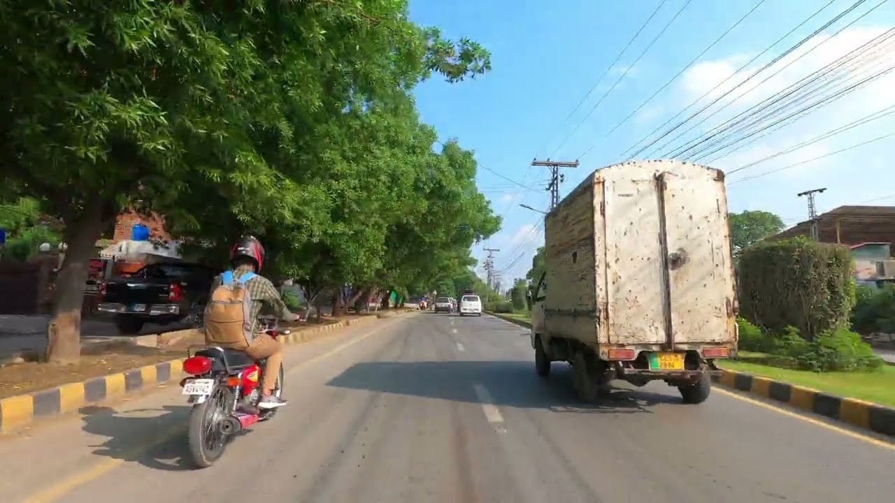 Faisal Town Lahore 4k in 2025 | Lahore City l Pakistan 