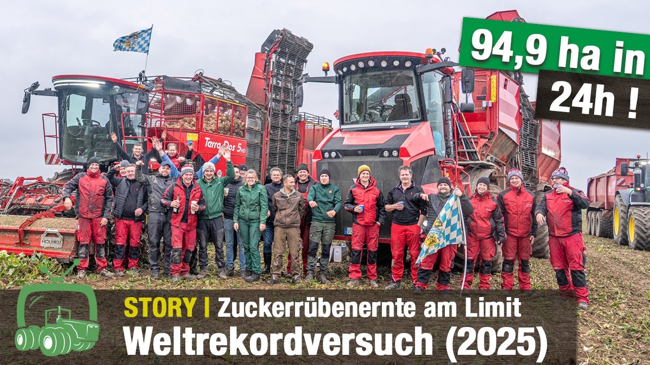 Neuer Weltrekord ! | Holmer Terra Dos 5 im 24h Einsatz | Zuckerrübenroden extrem | Ernte