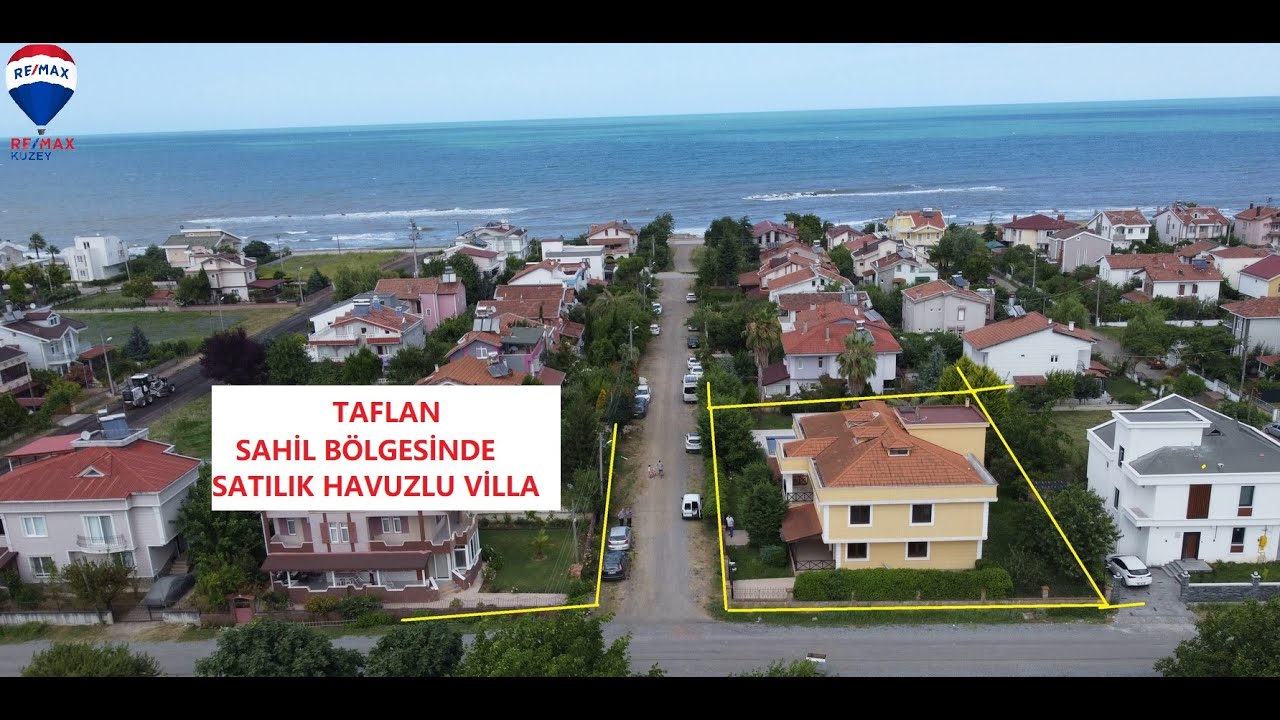 ATAKUM SAHİLDE SATILIK VİLLA