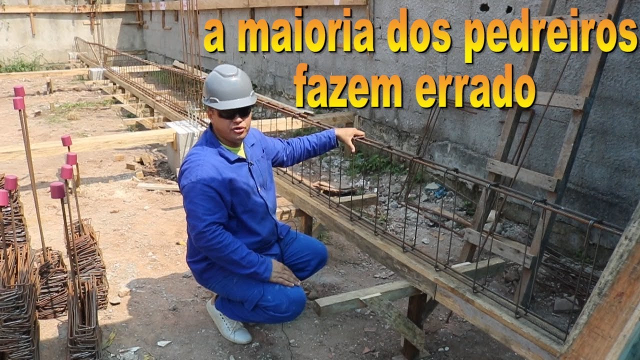 Todo pedreiro já cometeu esse erro - Every bricklayer has made this mistake