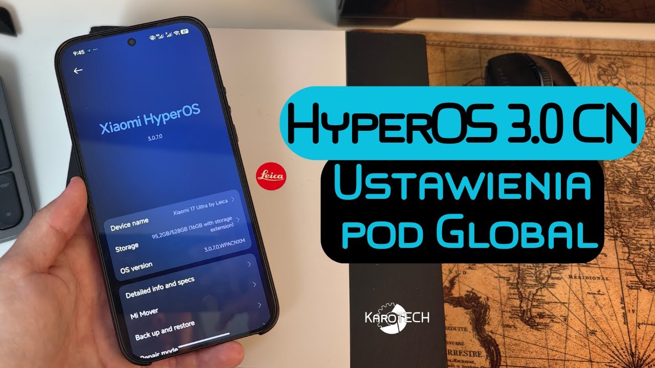 Xiaomi 17 ultra (HyperOS China Rom ) - Ustawienia dla globalnego użytkownika