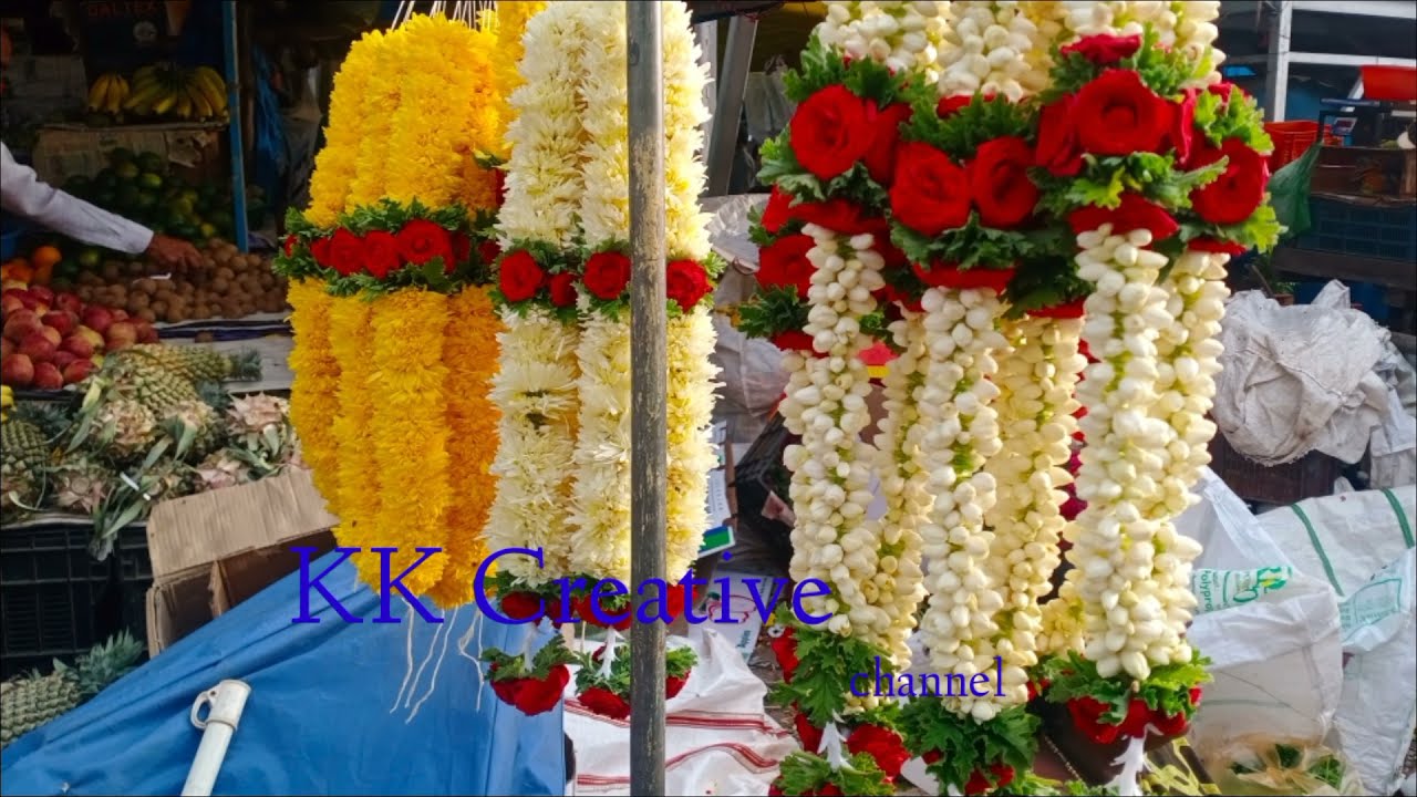 Varamahalakshmi Festival rush at KR Puram market in bangalore @KKCreative