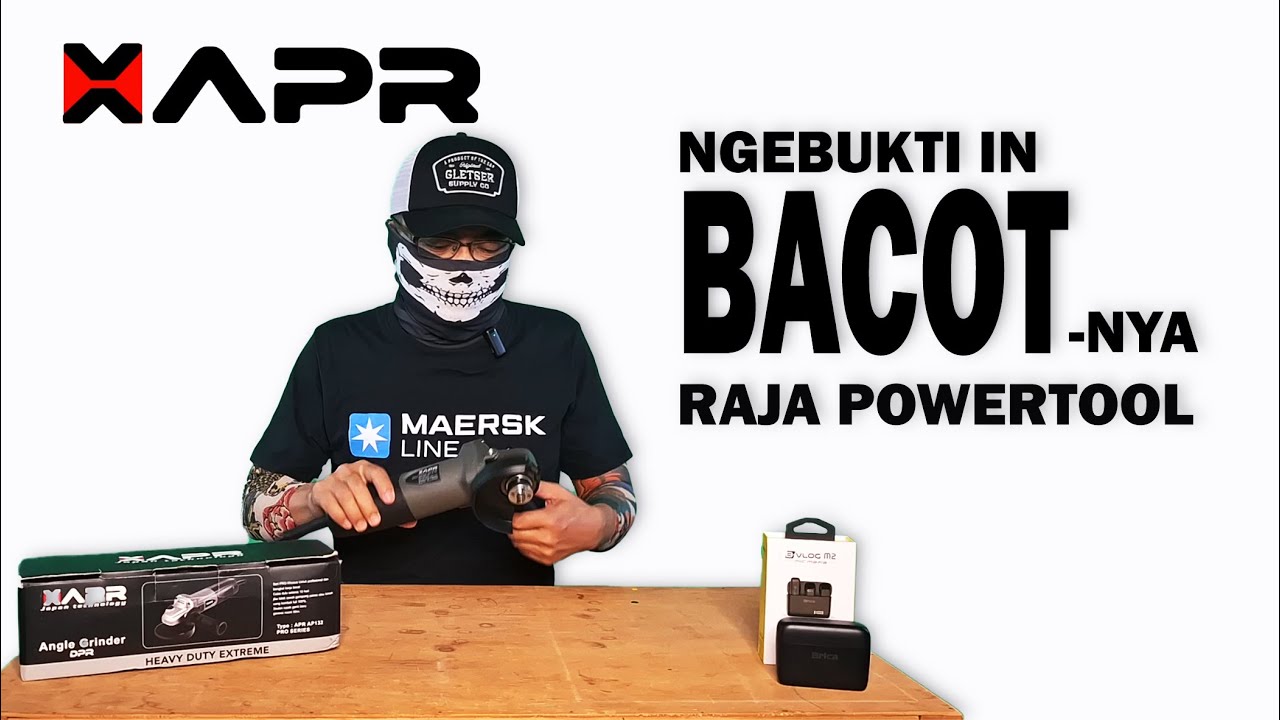 REVIEW MESIN GERINDA APR AP132 PRO SERIES