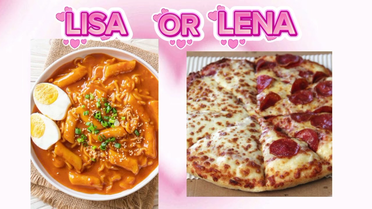 LENA OR LISA FOOD 