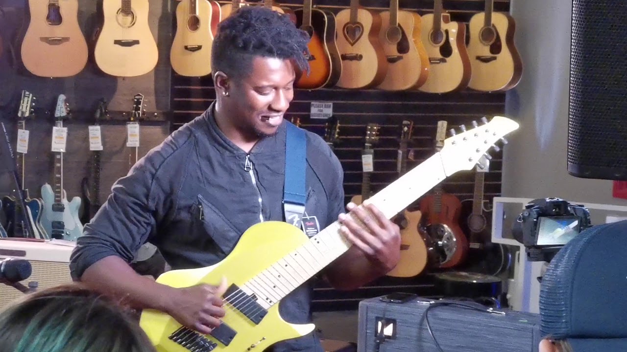Ectogenesis. Animals As Leaders Song. Tosin Abasi Guitar Clinic @ Pitbull Audio, National City, CA