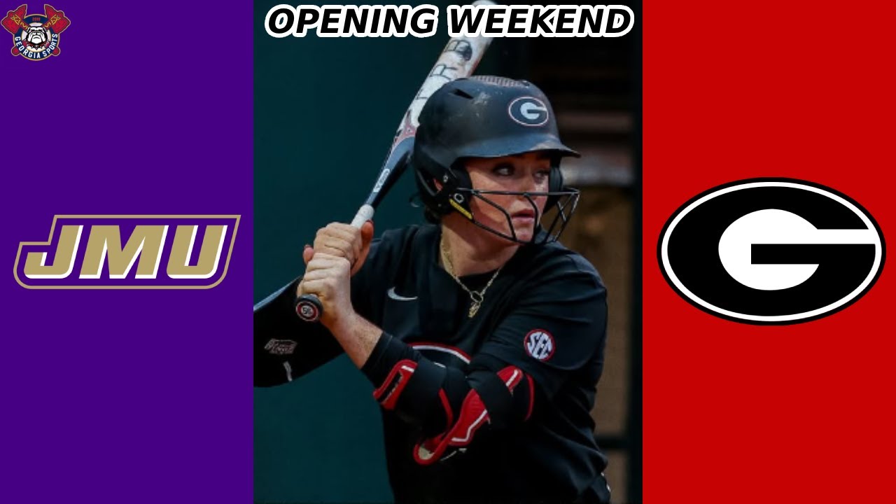 #14 Georgia vs James Madison | 2025 College Softball Highlights | 2/8/25