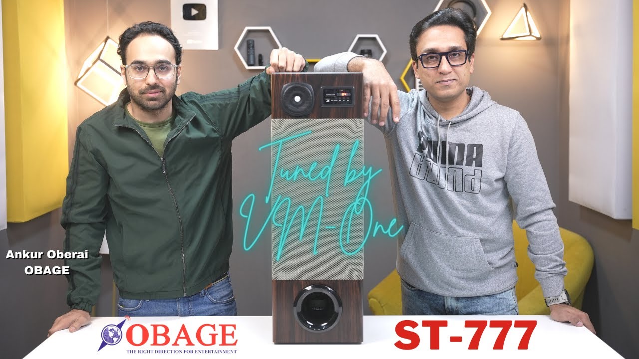 Obage ST-777 🔥 VM-One Tuned  ⚡ Best Home Theater System in India Replacement?