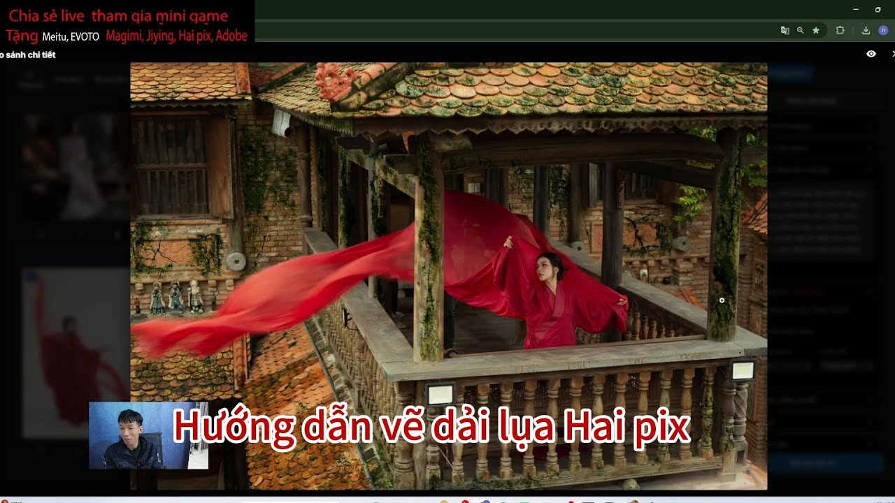 Hướng dẫn vẽ dải lụa nghệ thuật( và sử lý vùng chỉ định) Hai pix