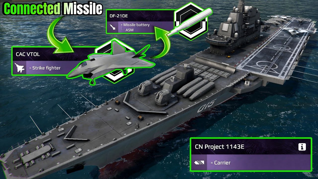 CN Project 1143E - New Bundle Aircraft Carrier 🔥 instant Firepower - Modern Warships 