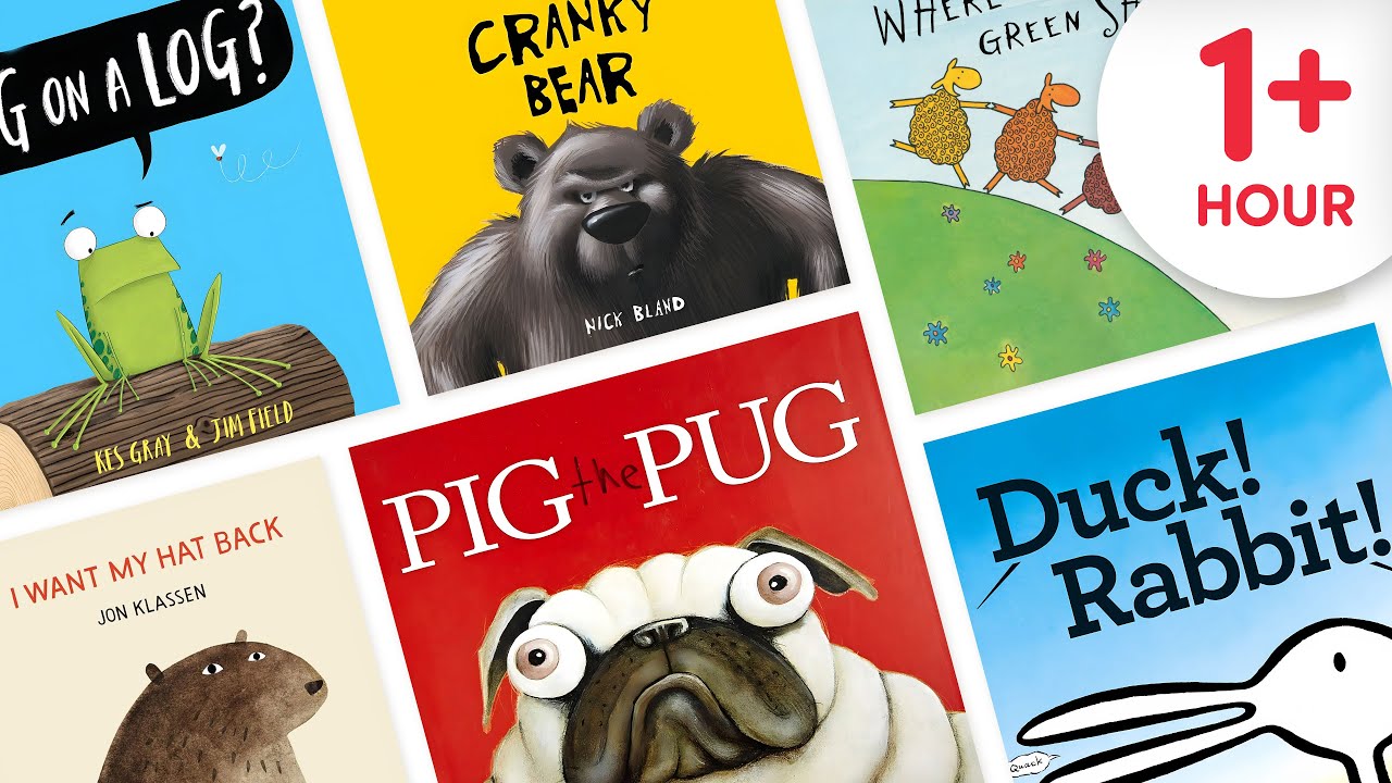1+ Hour of Animal Storybooks 🐾 | Kids Read Aloud Compilation with Fun Learning Reflections