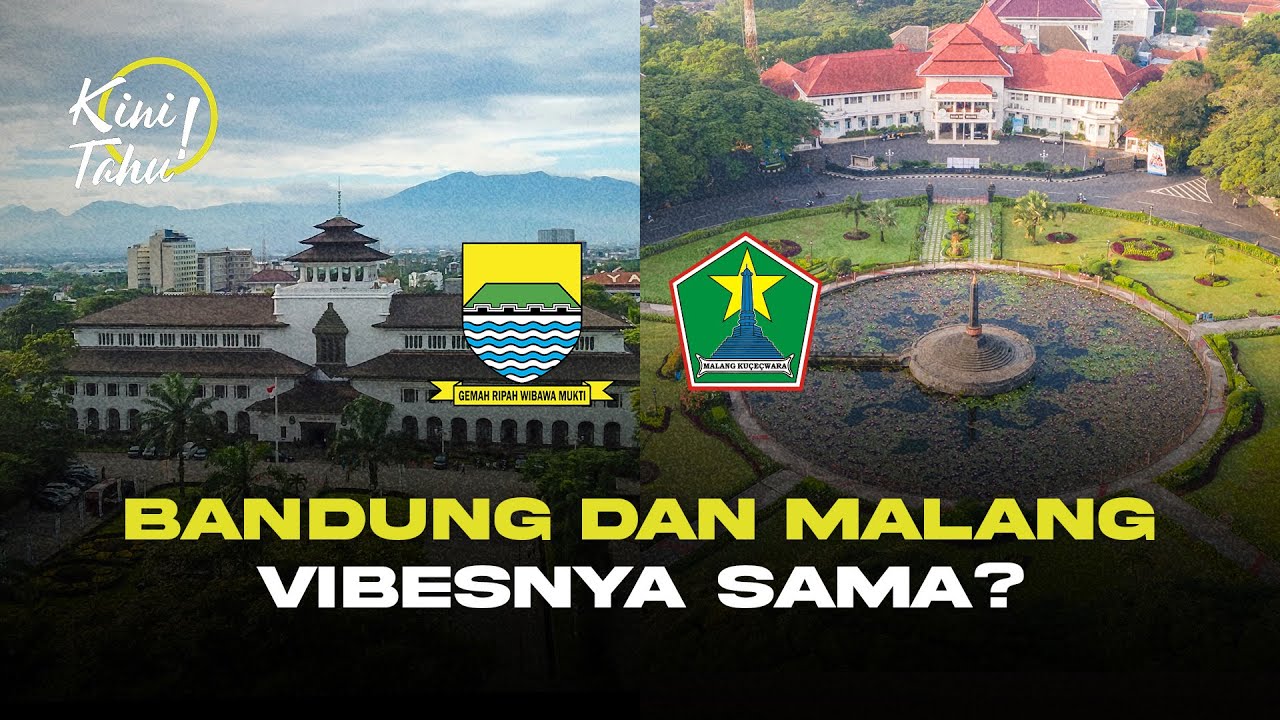 Vibes Tata Kota Bandung dan Malang Persis, Ternyata Dirancang oleh Satu Sosok — KiniTahu