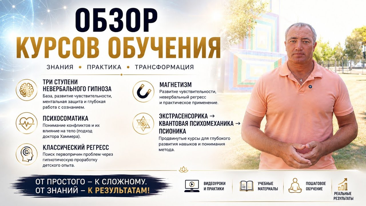 Краткий обзор курсов, методик обучения 