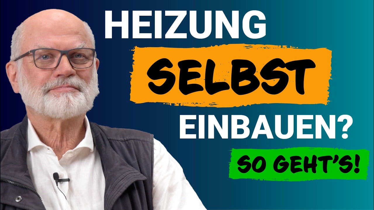 Heizung selbst einbauen? - Fachbetrieb unterstützt