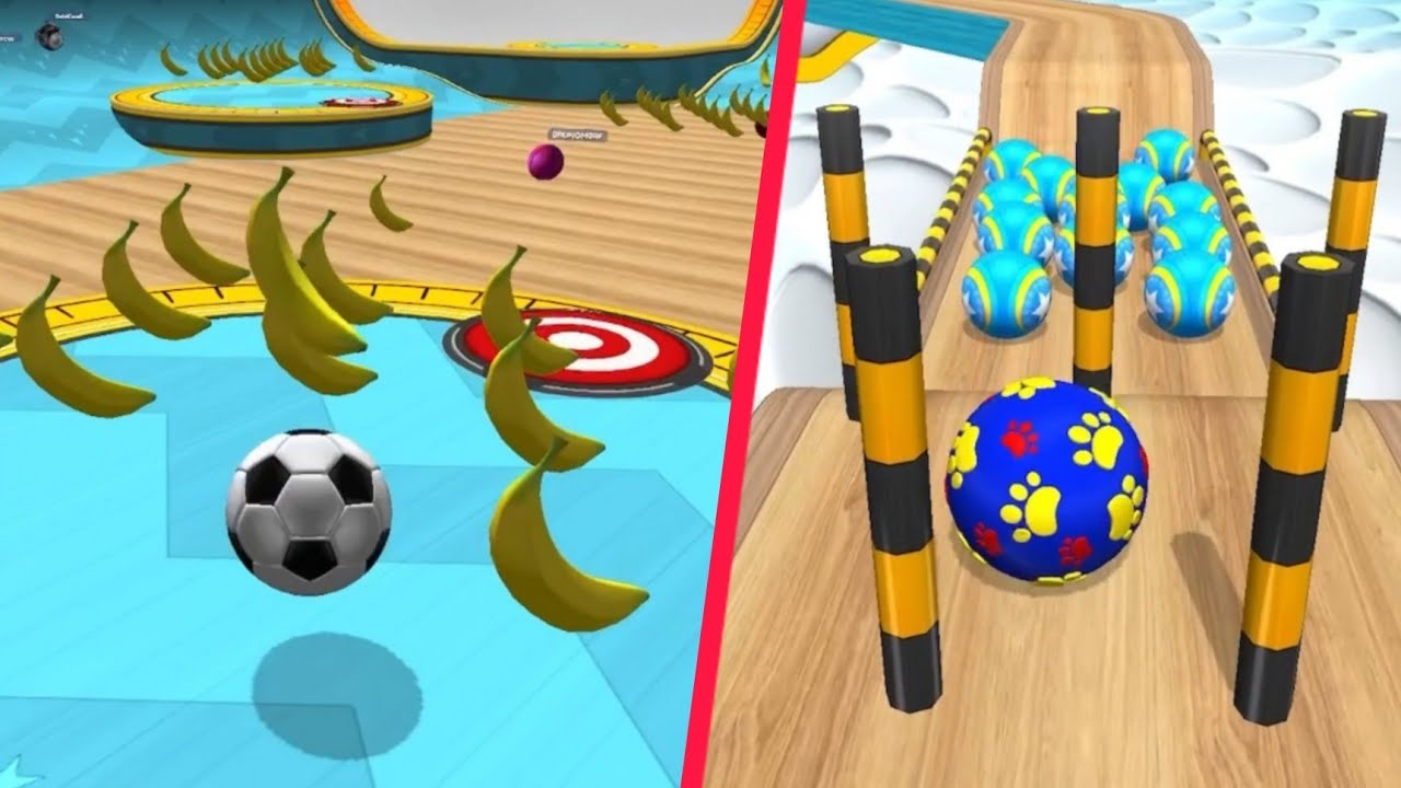 Card Shuffle &hearts;️🃏&diams;️ Banana Frenzy ➕ Portal Run - GOING BALLS New Update