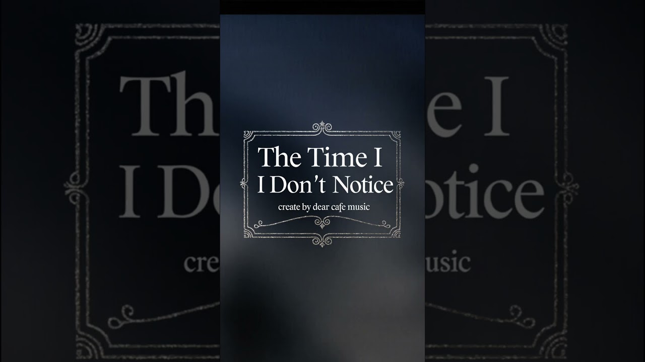 Time moved on — so did I.#dearcafemusic #originalsong #englishsong #indie #altpop #life #meaning 
