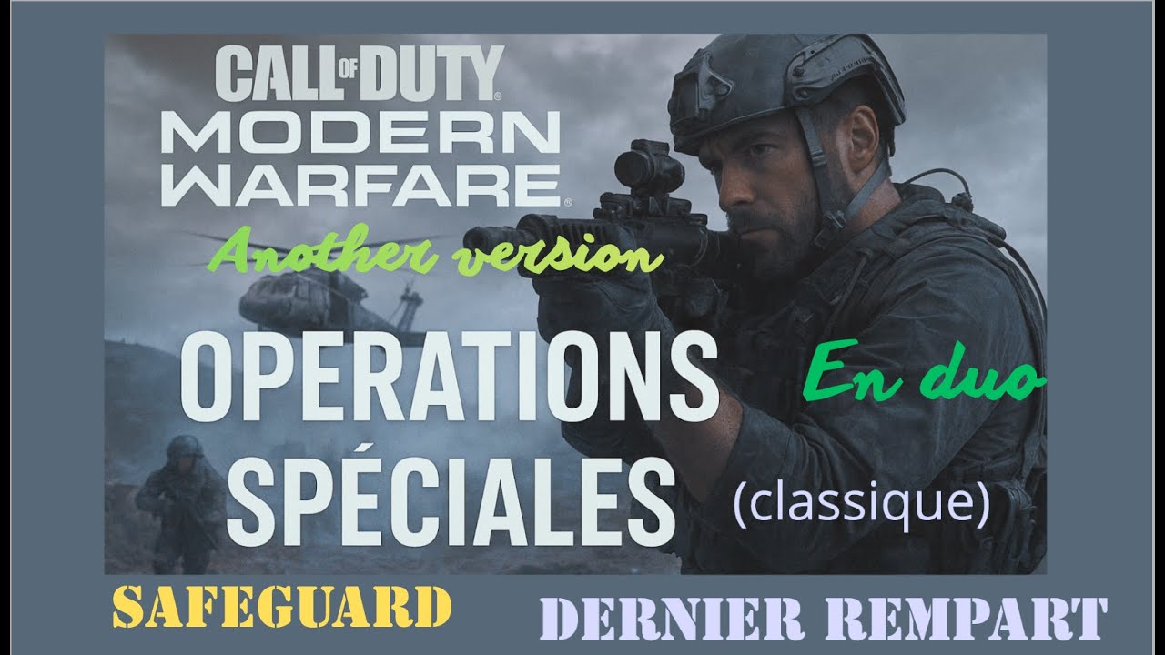 Call of Duty MW 2019 - SAFEGUARD - Autre vue /Another view