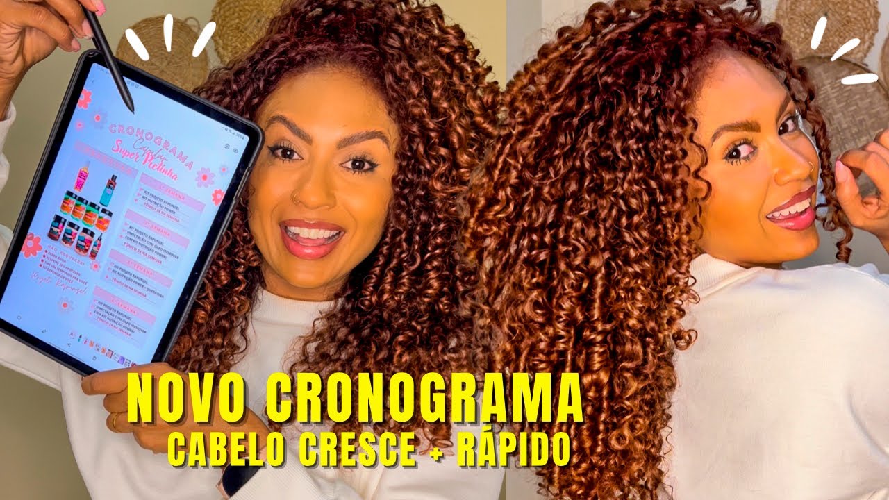 CRONOGRAMA CAPILAR PARA CRESCIMENTO- SEU CABELO VAI CRESCER CHEIO- PROJETO RAPUNZEL- Super Pretinha