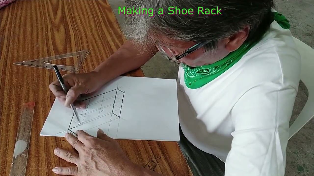 How to make a 4 layer Shoe Rack  -  Part 1