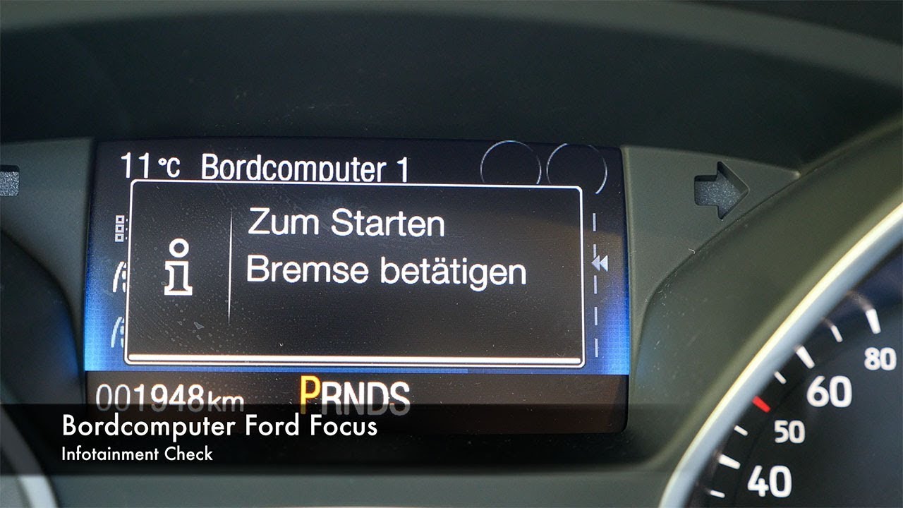 Infotainment Check: Ford Focus Bordcomputer