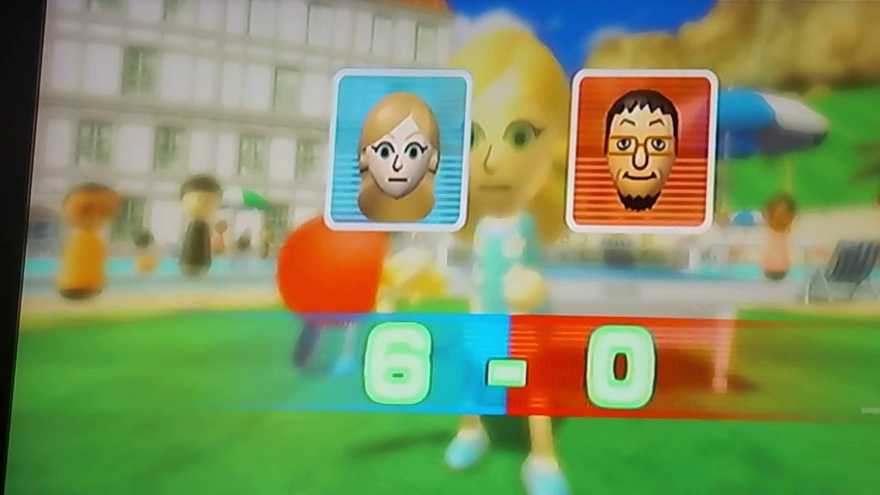 Table Tennis Cole to the Champion - Wii sports resort #1